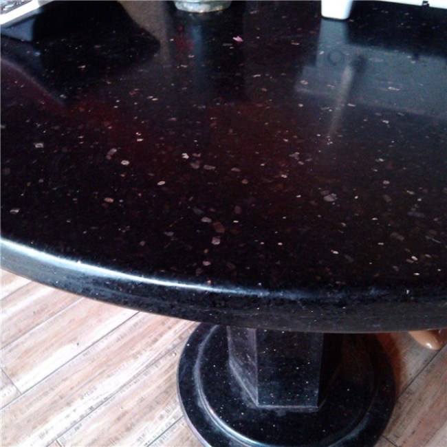 Black galaxy granite